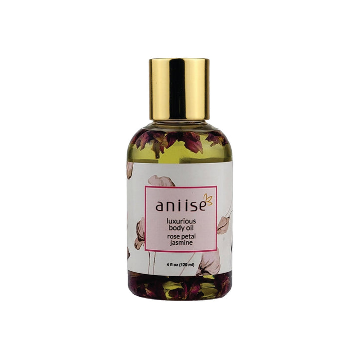 Natural Luxurious Rose Petal Body Oil - Aniise