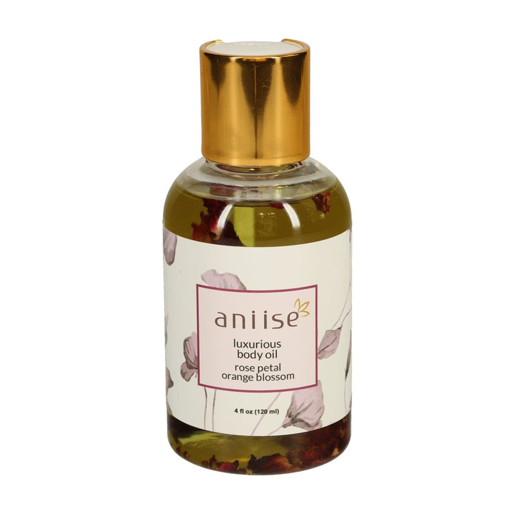 Natural Luxurious Rose Petal Body Oil - Aniise