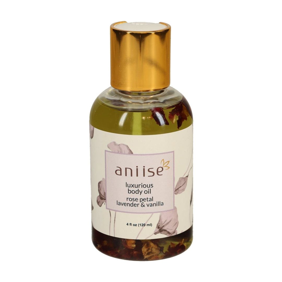 Natural Luxurious Rose Petal Body Oil - Aniise