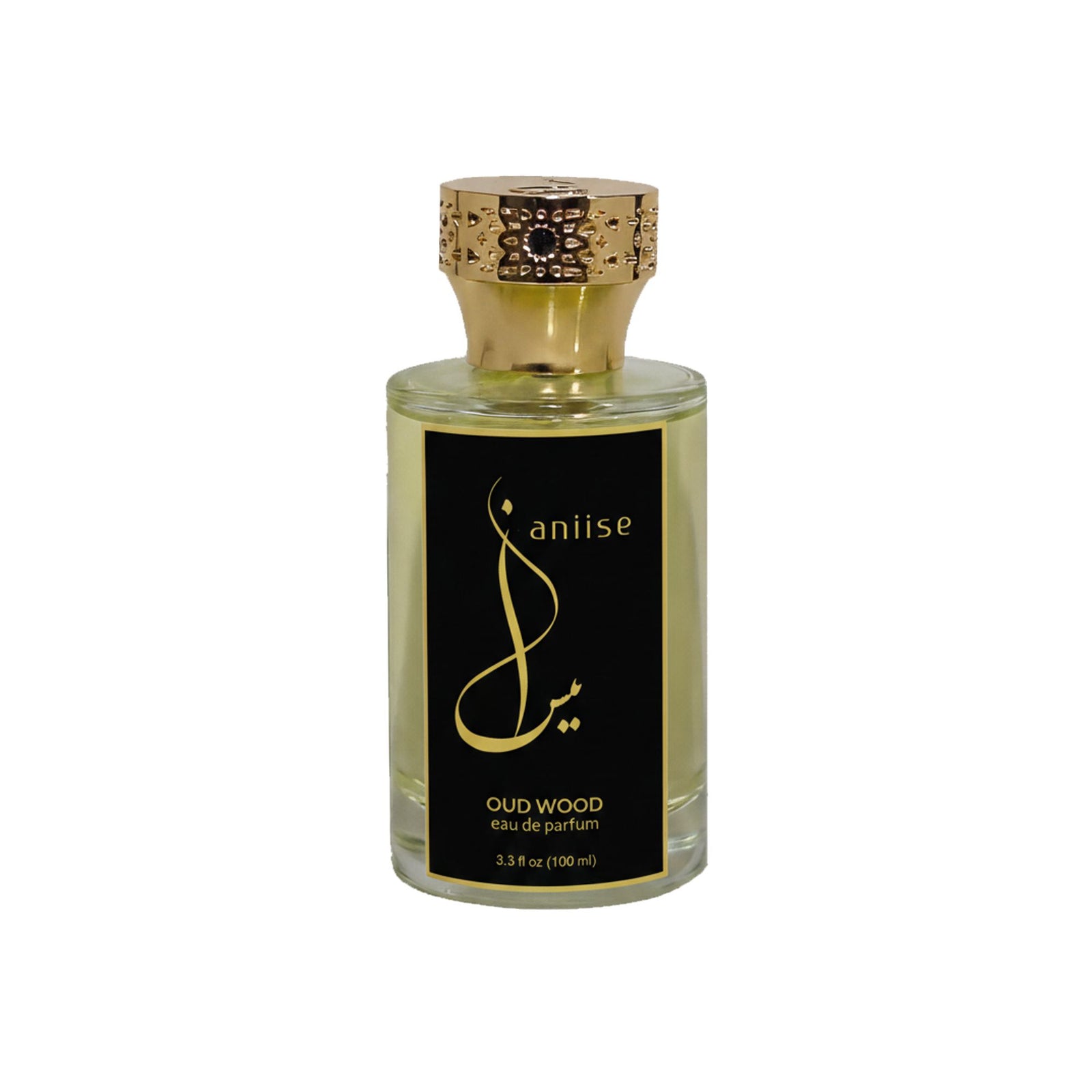 Aniise Eau de Parfum Oud Wood — rich unisex fragrance with agarwood sandalwood and tonka bean, cruelty-free made in USA