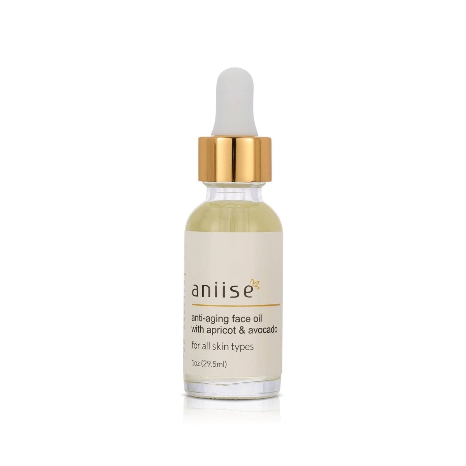 Aniise Anti-Aging Face Oil — nourishing facial oil with botanicals for firm radiant skin, paraben-free cruelty-free made in USA