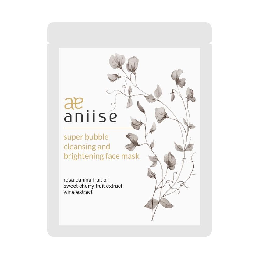 Super Bubble Cleansing and Illuminating Face sheet mask - Aniise